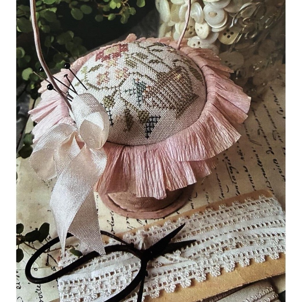 With Thy Needle & Thread TO THEE FROM ME Cross Stitch Chart By Brenda Gervais